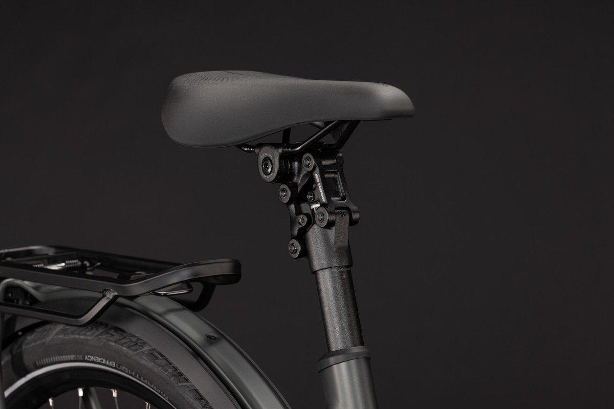 Cube KATHMANDU HYBRID DELUXE PRO 800 Blackforest/Chrome Lageinstap - Afbeelding 5
