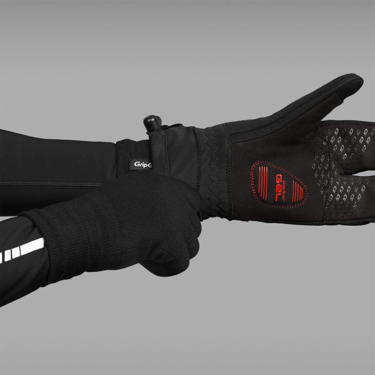Gripgrab Merino Liner Gloves Black - Afbeelding 4