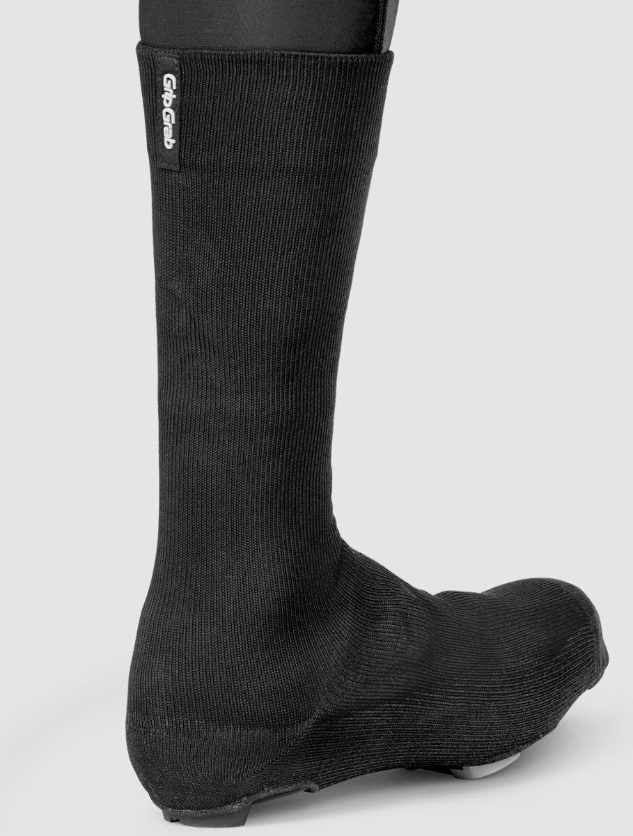 Gripgrab Flandrien Waterproof Knitted Road Shoe Covers Black - Afbeelding 2