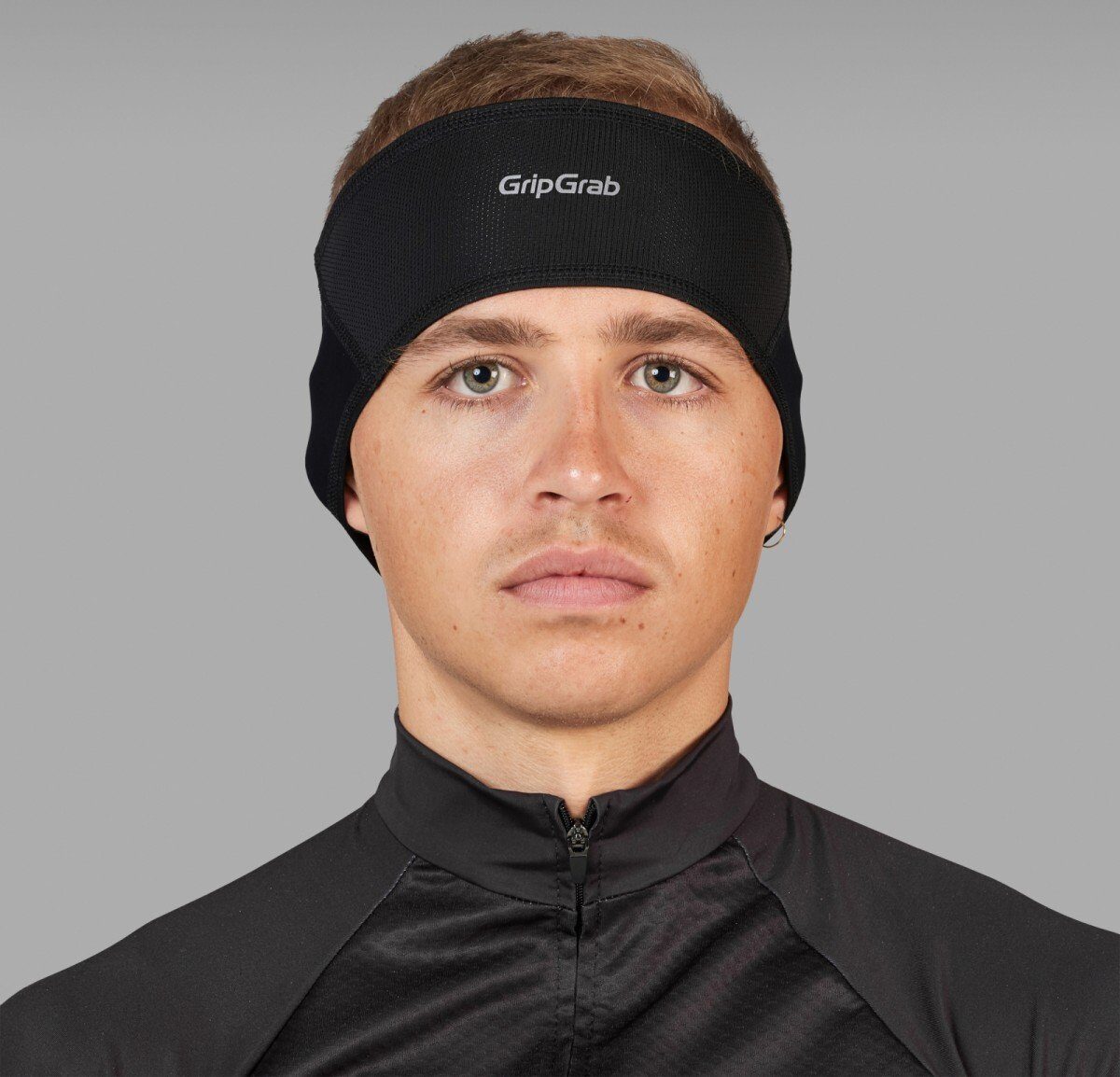Gripgrab Thermo Windproof Winter Hoofdband - S/54-57 cm Black - Afbeelding 2