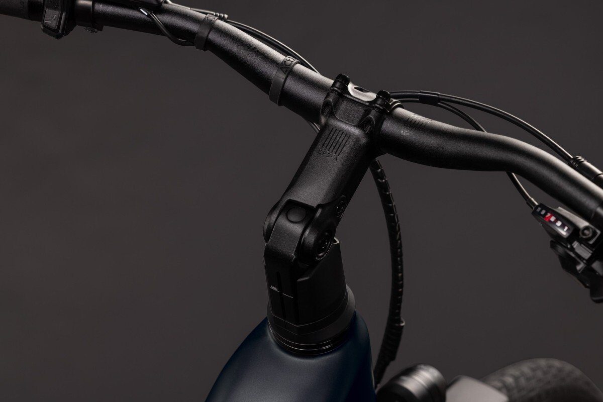Cube TOURING HYBRID ONE 600 Grey/Coolgrey Lageinstap - Afbeelding 3