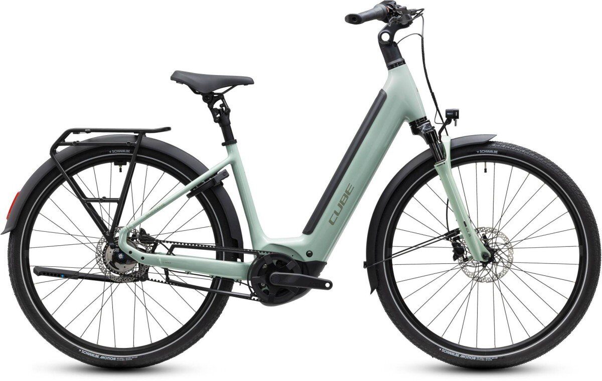 Cube SUPREME HYBRID DELUXE ONE 600 Aloegreen/Reflex Lageinstap