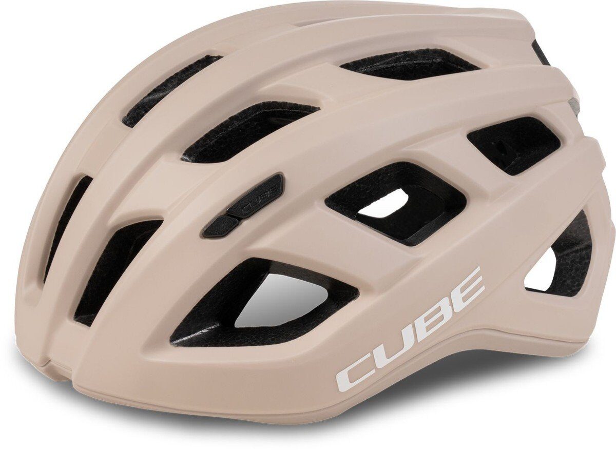 Cube HELMET ROAD RACE S (49-55) WHITE SAND